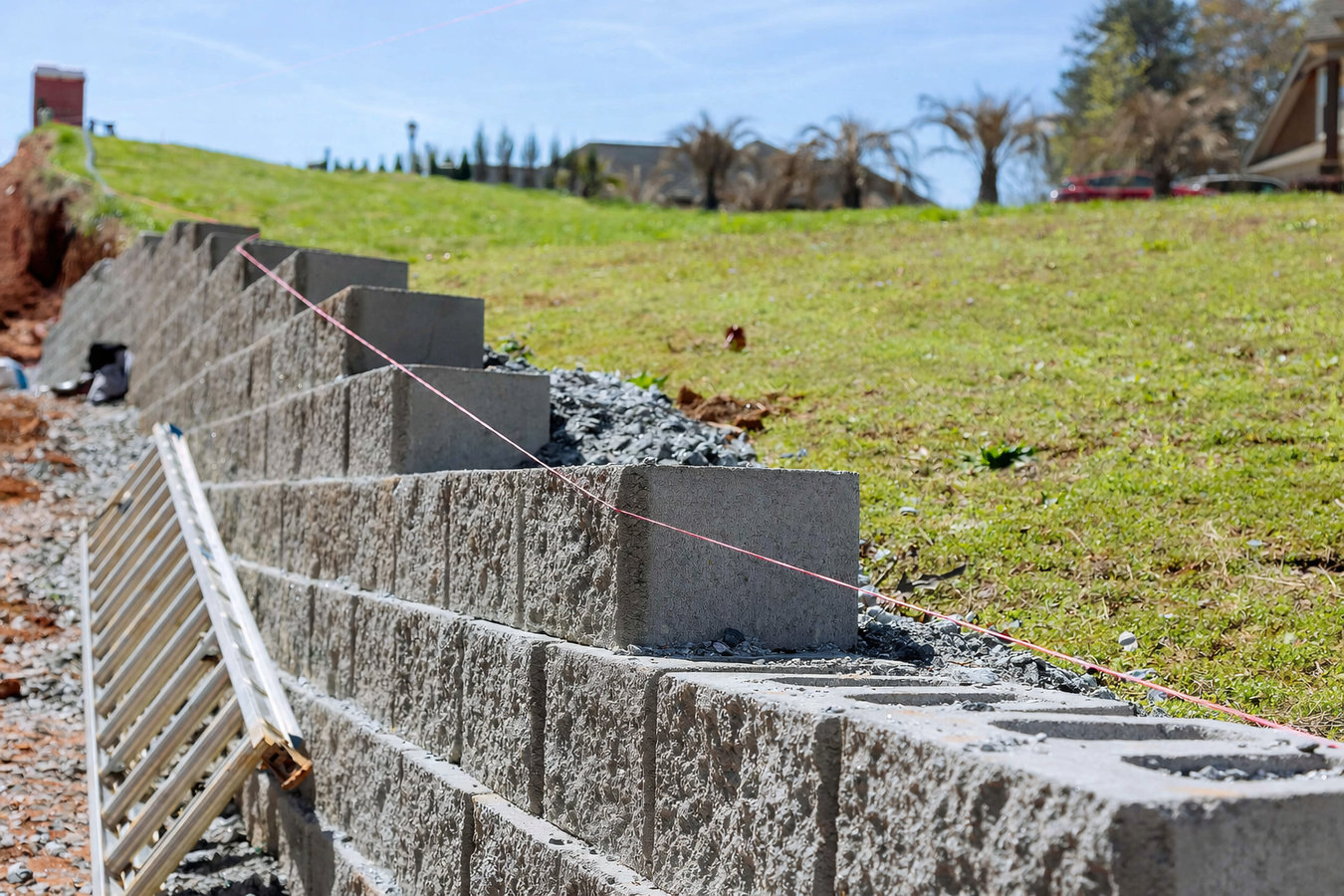Retaining Wall Construction in San Anselmo, CA